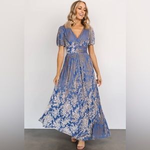 Baltic Born Leslie Velvet Maxi Dress 1XL